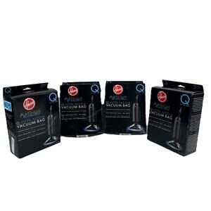 HOOVER VACUUM CLEANER BAGS PLATINUM UPRIGHT VACS Lot OF 4 Packs TYPE Q - AH10000
